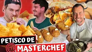 AVALIANDO COMIDA DE MASTERCHEF COM MEU IRMÃO - Vale a pena?