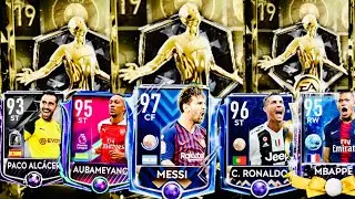 PROGRAM PLAYER PACKS OPENING FIFA MOBILE 19 ! TOTY masters , Ronaldo , Messi, I got TOTY master pack