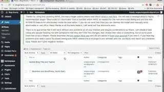 Wordpress tutorial - Create category and subcategory