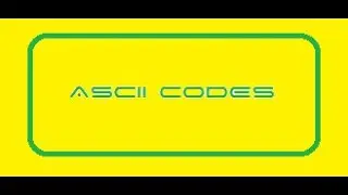 WHAT ARE ASCII CODE || PROGRAM IN ASCII CODE IN C++