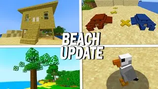 This Minecraft Mod Transforms The Beach Biome Completely