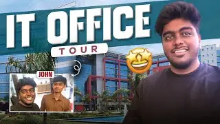 IT Company Office Tour 🤯| Exploring all Places | IT Work Place Chennai Tamil