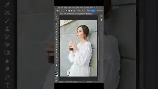 One Layer Trick to Recolor White Clothes in Photoshop 2024 #photoshop  #shorts