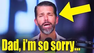 Donald Trump Jr. VISIBLY TERRIFIED as He EMBARRASSES His OWN Dad!