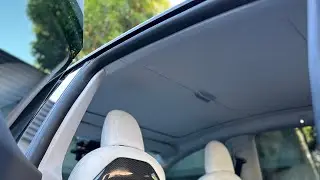 Tesla Model Y NEW Retractable Sunshade! BEST Sunshade We Tested!