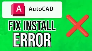 How to FIX INSTALL ERROR AutoCAD Plant 3D 2023 ERROR 4005 | Installation Issue AutoCAD 2023