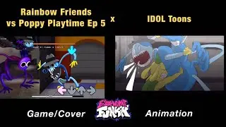 All Rainbow Friends vs Poppy Playtime (Ep. 5) FNF Animation | Huggy Wuggy, Mommy Long Legs, Bunzo