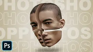 Face Cutting 3D effect Creative Art in Adobe Photoshop CC 2021 -Photo Manipulation Tutorial