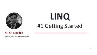 (#1) Introduction to LINQ | LINQ tutorial for beginners