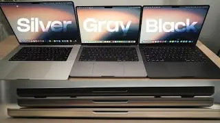 MacBook Pro M3 All Colors: Space Black, Space Gray & Sliver!