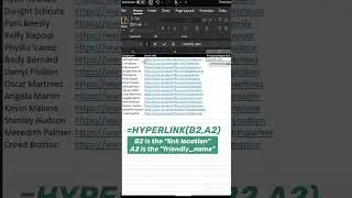Click your way to efficiency with the Hyperlink formula in Excel! 