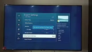 Samsung Tizen Smart TV : Customize Picture Settings | Custom Picture Mode | Brightness and Contrast