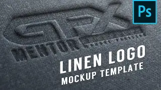 LINEN LOGO MOCKUP TEMPLATE GFX Mentor Designer