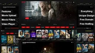 Movie website using html and css and javascript | Create a movie website HTML & CSS  and JAVASCRIPT