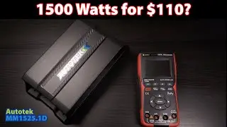 Autotek MM1525.1D Monoblock Amplifier  - 1,500W RMS 1-Channel Amp for $110??? Unbelievable deal???
