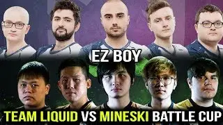 Team Liquid vs Mineski Full Team Battle Cup - Battle Pass Winner 3 Announcement