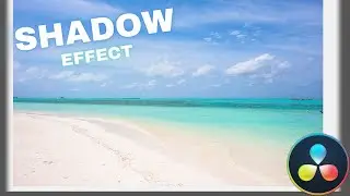 How to make a SHADOW Effect in DaVinci Resolve 18