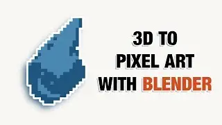 3D Animation to Pixel Art with Blender