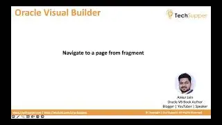 Navigate to a page from fragment in Oracle Visual Builder