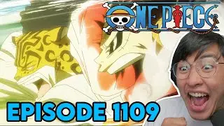 THE DAY HAS COME !!! LUFFY & LUCCI VS S-BEAR ?! | Episode 1109 | One Piece REACTION !
