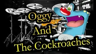 Oggy And The Cockroaches Theme Song | Virtual Drum Cover