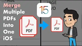 Can't Merge PDF files into ONE on iOS, DO THIS!