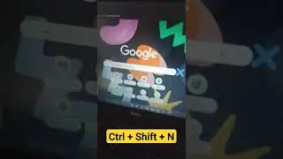 open  new incognito tab google chrome #youtubeshorts #trending #tiktok #google #chrome