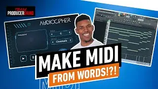 NO MORE BEAT or MELODY BLOCK | Turn WORDS into MIDI | AudioCipher VST Review & Giveaway!