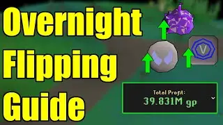 Make 10M a DAY while OFFLINE! - OSRS Overnight Flipping Guide