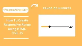 Creating a Custom Range Slider with HTML, CSS, and JavaScript | Step-by-Step Tutorial