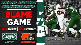 Mekhi Becton STRUGGLES vs Browns on TNF - FILM REVIEW