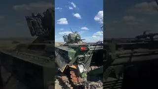 RUSSIAN TROOPS CAPTURE GERMAN MARDER 1A3 IN KURSK RUSSIA