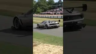 1/1 Ferrari KC23 Burnout and Hard Acceleration At The 2023 Goodwood Festival of Speed Hill Climb