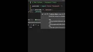 Python Tips - Password Check in Python 