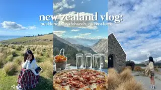 new zealand travel vlog🇳🇿🌷: south island trip, campervan, auckland, christchurch, queenstown!