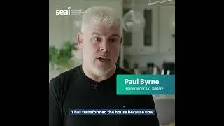 SEAI | Homeowner Paul Byrne describes his upgraded house  #homeenergy