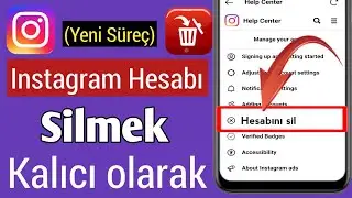Instagram Hesabı Nasıl Silinir (2023) | Instagram Hesabını Kalıcı Olarak Silme |