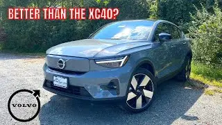 2023 Volvo C40 RECHARGE Twin AWD ULTIMATE - REVIEW and POV DRIVE! Super SPORTY!