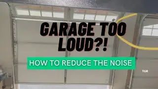 Garage too loud - quick fix #shorts #garage #diy #repair