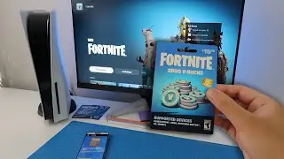 How to REDEEM FORTNITE V-BUCKS CODE ON PS5 (EASY METHOD)