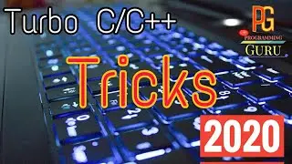 Turbo C/C++ | Tricks | Hidden Features | Shortcut keys | Latest | In Hindi | Programming Guru