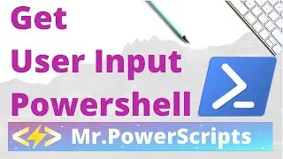 Get User Input From Command Line In Powershell !