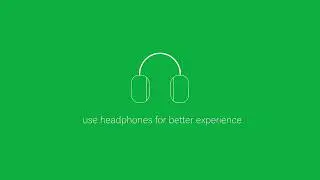 USE HEADPHONE GREEN SCREEN VIDEO ANIMATION EFFECTS TRANSITION