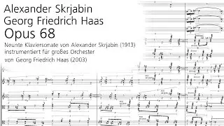 A. Skrjabin/Georg Friedrich Haas - Opus 68 [w/score]