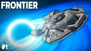 DANGEROUS FTL JUMP! - Space Engineers: Frontier - Ep #1 