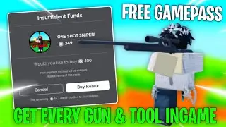 Roblox Get FREE Gamepass Unlock Every Tool & Weapons | Envixity Scripts