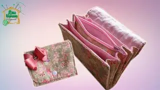 How to make a purse with your own hands from the fabric # SvGasporovich / sew stylish wallet