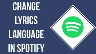 How To Change Lyrics language In Spotify (2023)