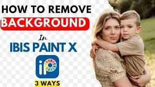 How to Remove Background in IBIS PAINT X | Beginners IBISPAINT x tutorial