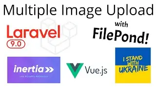 Laravel Inertia Vue.js - Multiple image upload with FilePond.js #laravel #php #webprogramming